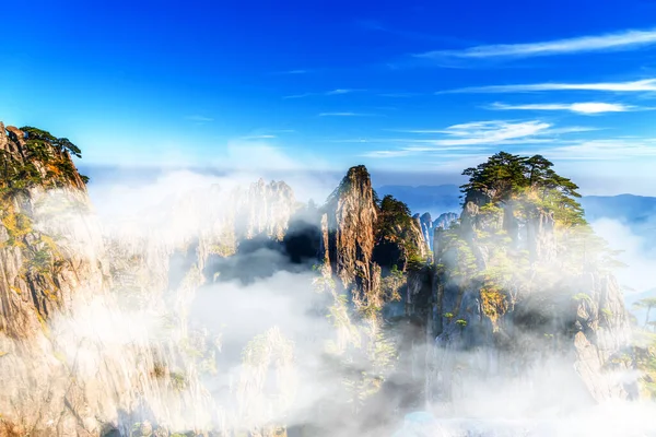 Monte Huangshan Mar Nuvem — Fotografia de Stock