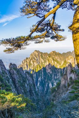 Huangshan Dağı 'nda gün doğumu, Çin