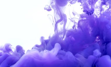 Renkli mürekkep ve yıkama