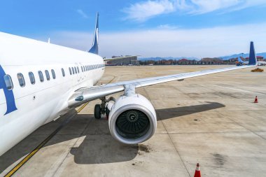 Çin, Asya 'daki havaalanı önlüğü.