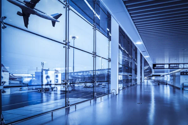 Vista Terminale Dell Aeroporto Chongqing — Foto Stock