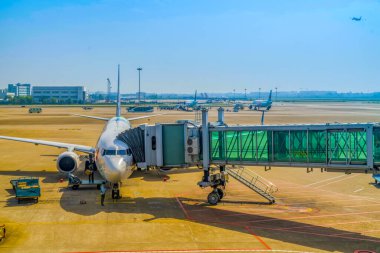 Havaalanı önlüğü biniş kapısı