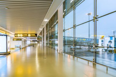 Chongqing havaalanı terminal görüntüsü