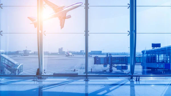 Airport Waiting Hall China Asia — Stock Photo, Image