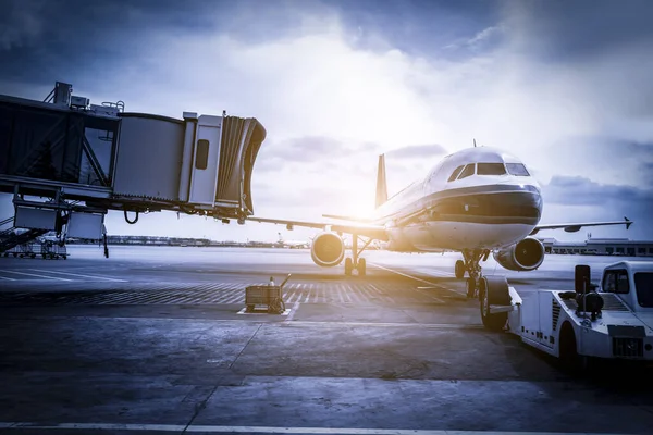 Förkläde För Flygfält Kina Asien — Stockfoto