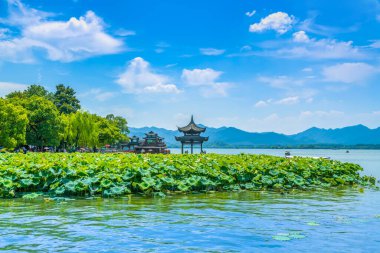 West Lake 'deki peyzaj mimarisi