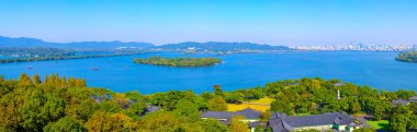 Hangzhou Batı Gölü Güzel manzara