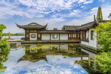 West Lake 'deki peyzaj mimarisi