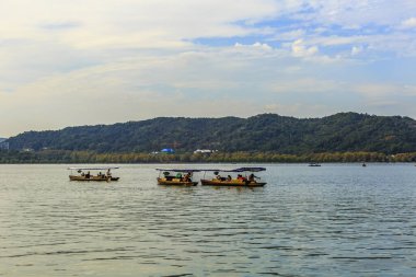 Hangzhou Batı Gölü Güzel manzara
