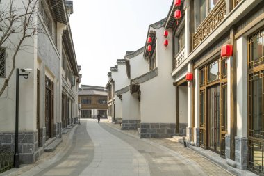Çin, Asya 'daki Nanjing eski evleri
