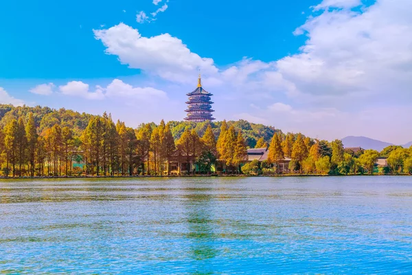 Bela Paisagem Hangzhou West Lake — Fotografia de Stock