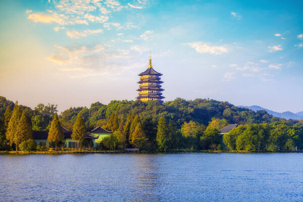 Hangzhou West Lake pagoda Scenic Area