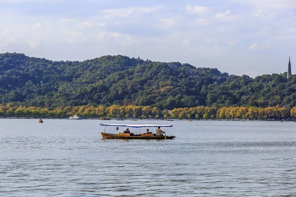 Hangzhou West Lake Paisaje Hermoso Paisaje — Foto de Stock