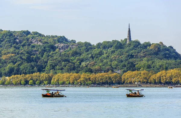 Hangzhou West Lake Paisaje Hermoso Paisaje — Foto de Stock