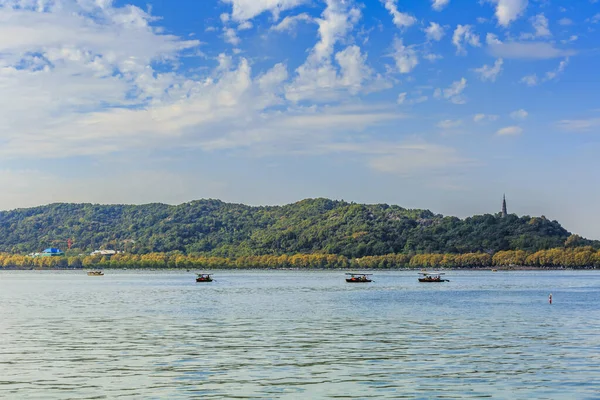 Hangzhou West Lake Paisaje Hermoso Paisaje — Foto de Stock