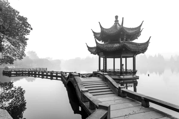 Hangzhou West Lake Beautiful Landscape Scenery — Stock Photo, Image