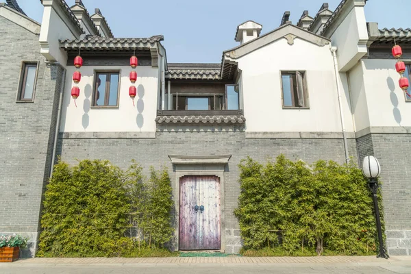 Nankin Maisons Anciennes Chine Asie — Photo