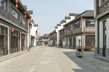 Çin, Asya 'daki Nanjing eski evleri