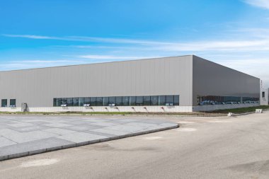 Modern fabrika binaları ve depoları