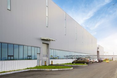 Modern fabrika binaları ve depoları