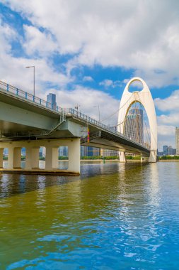 Şehir köprüsü mimari manzarası