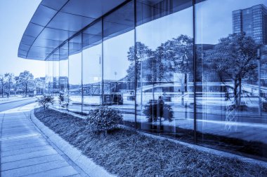 Çin 'de mimari cam cephe