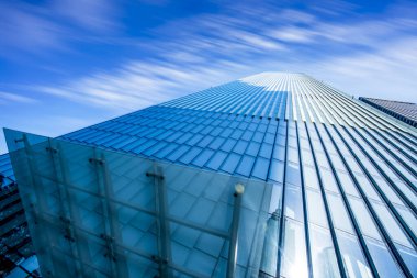 CI 'daki ticari binanın mimari manzarası.