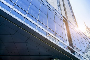 CI 'daki ticari binanın mimari manzarası.