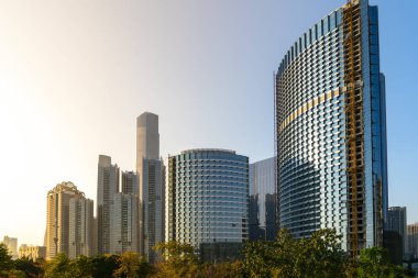 Modern ofis Guangzhou, Çin 'de.,