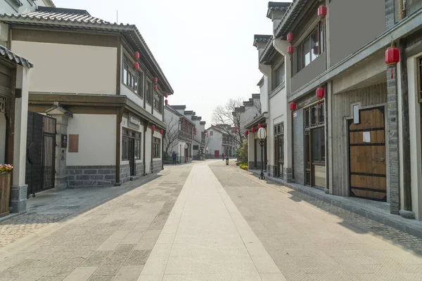Nanjing Staré Domy Číně Asii — Stock fotografie