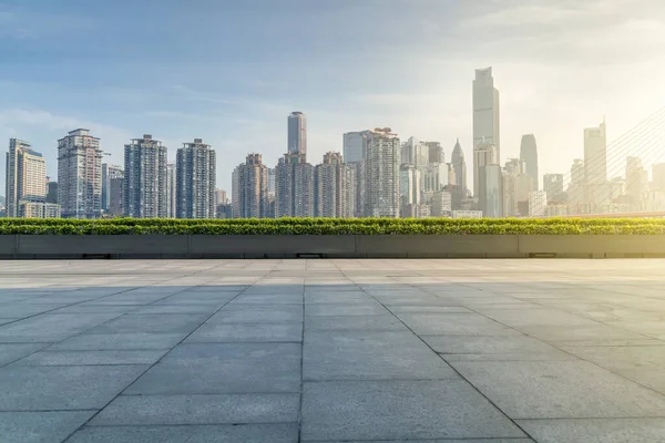 Plaza Gratte Ciel Dans Quartier Financier — Photo