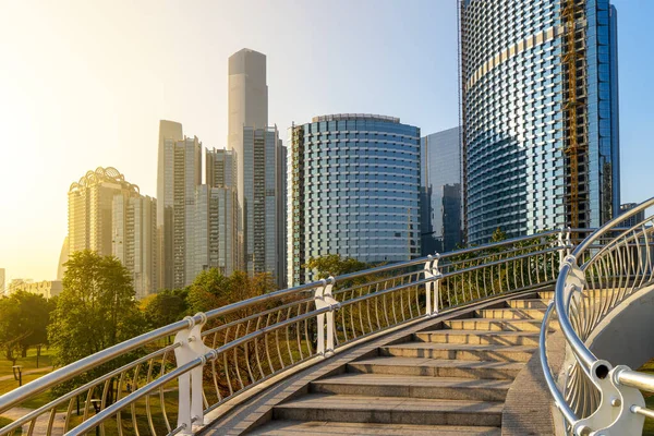 Primer Plano Moderno Oficina Está Guangzhou China —  Fotos de Stock