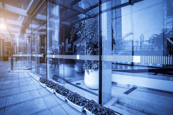 Çin 'in kentsel şehrinde modern mimari