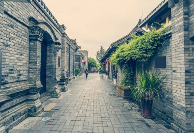 Sichuan 'daki eski binalar