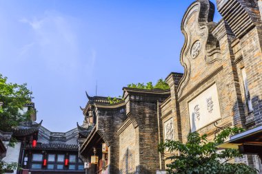 Sichuan 'daki eski binalar