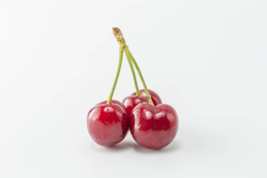 sulu kırmızı olgun kiraz
