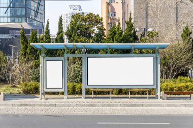 İstasyon, ışık kutusu reklamı