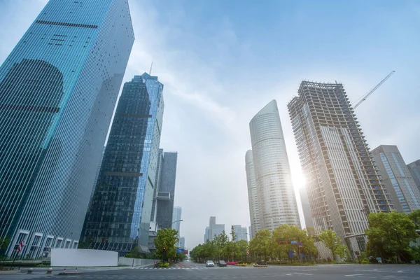 城市摩天大楼的现代建筑 — 图库照片