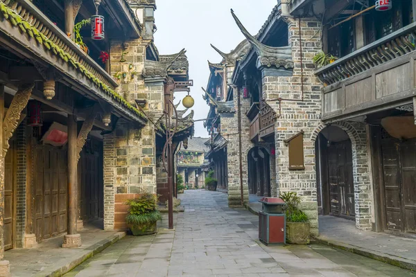 Old Buildings Ancient Town Chengdu — Stock Photo, Image