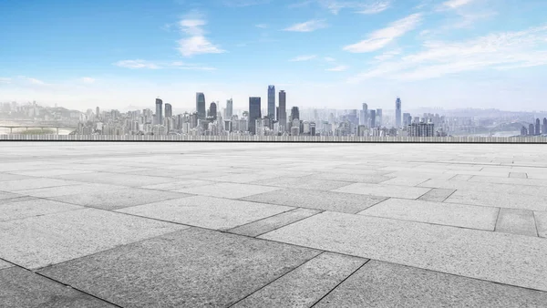 Terreno Del Camino Paisaje Arquitectónico Urbano Chongqing Skyline —  Fotos de Stock