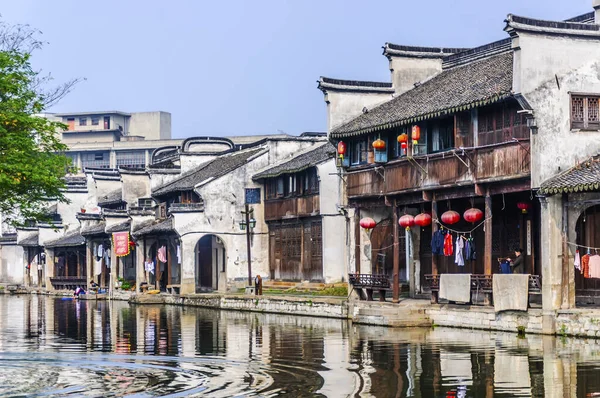 Nanxun Πόλη Στην Κίνα — Φωτογραφία Αρχείου