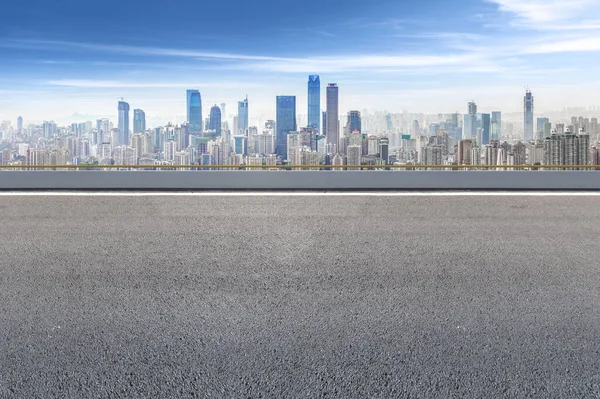 Straßenuntergrund Und Stadtlandschaft Von Chongqing — Stockfoto