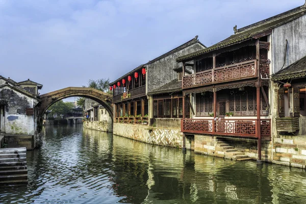 Çin Deki Nanxun Kasabası — Stok fotoğraf