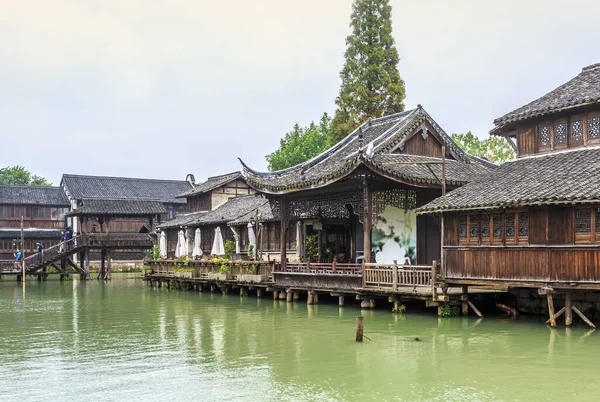 Miasto Wodne Jiangnan Wuzhen — Zdjęcie stockowe