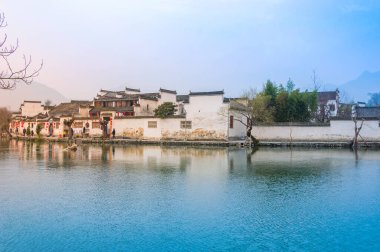 Çin 'in Hongcun kasabası.