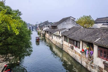 Çin 'deki Nanxun kasabası