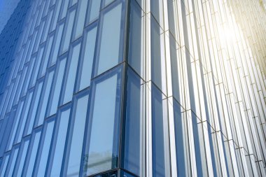 Çin şehrinde alçak açılı gökdelenler