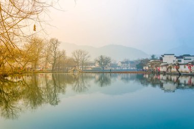 Çin 'in Hongcun kasabası.