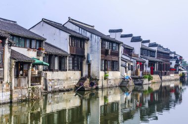 Çin 'deki Nanxun kasabası