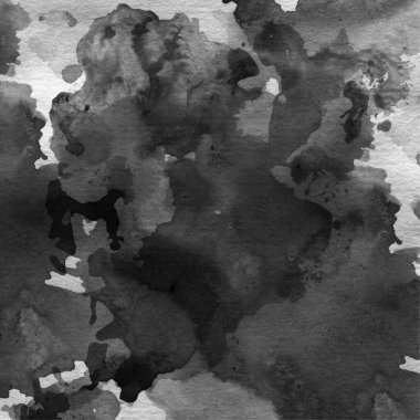 Beyaz arkaplanda mürekkep